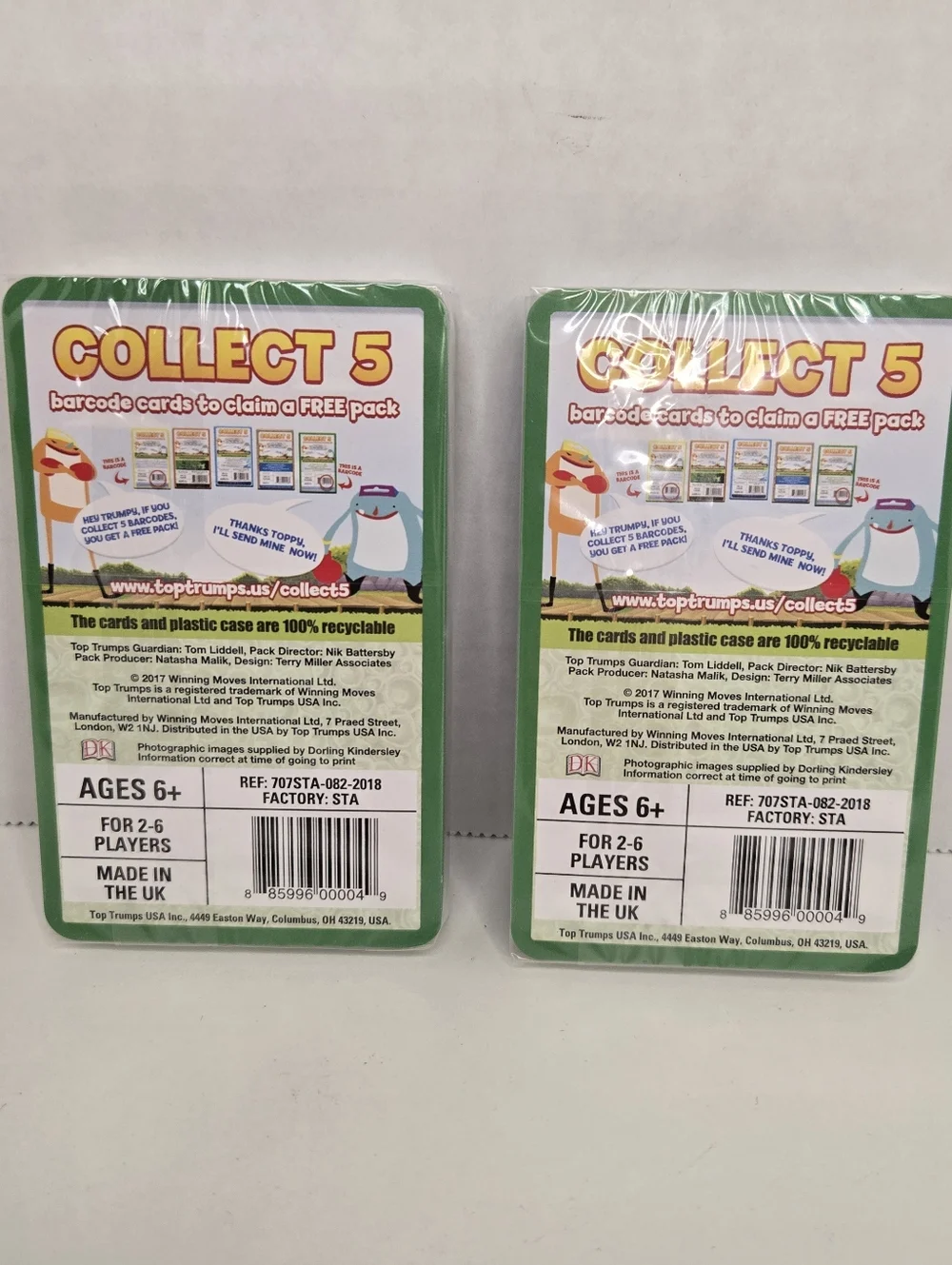 Top Trumps set top